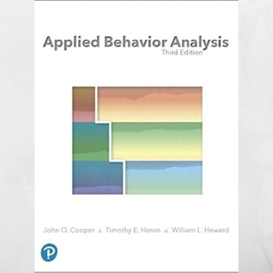 Applied Behavior Analysis 3rd Edition